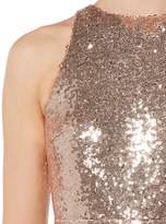 Thumbnail for your product : TFNC Sleeveless Sequin Split Maxi Dress