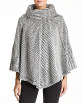 Thumbnail for your product : Capote Faux-Fur Cowl Neck Poncho