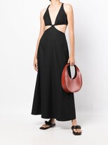 Thumbnail for your product : BONDI BORN Flamenco organic-linen dress