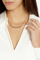 Thumbnail for your product : Hampton Sun Daniela Villegas Centipede Queen 18-karat rose gold diamond necklace