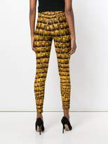 Thumbnail for your product : Versace animal print leggings