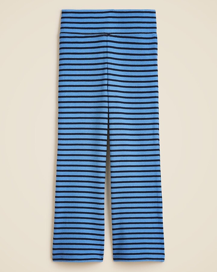 J.Crew Girls' everyday flare leggings in vintage rib