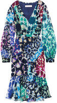 Thumbnail for your product : Matthew Williamson Printed Silk-Chiffon Dress