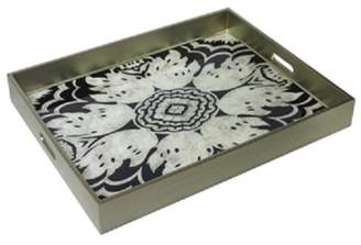 Arcadia Home Large Reverse Painted Mirror Tray