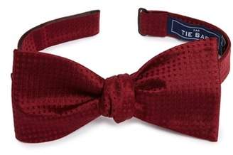 The Tie Bar Check Mates Silk Bow Tie