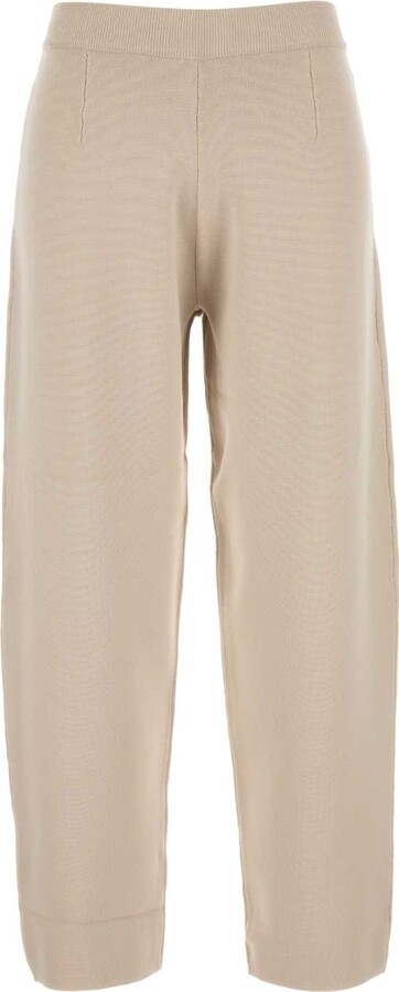 Studio Max Mara Sand Viscose Blend Dula Pant