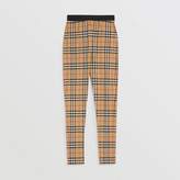 Thumbnail for your product : Burberry Vintage Check Leggings