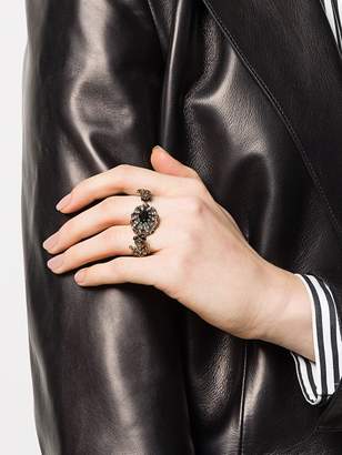 Alexander McQueen knuckle duster ring