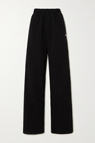 Thumbnail for your product : Balenciaga Embroidered Cotton-jersey Track Pants