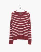 Thumbnail for your product : Madewell Cashmere Sweatshirt in Stripe