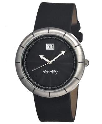 Simplify Men's SIM1302 The 1300 Black Watch