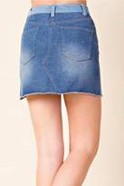 Thumbnail for your product : Honey Punch Denim Skirt