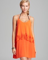 Thumbnail for your product : L-Space Wilde Fringe Cover Up Tunic