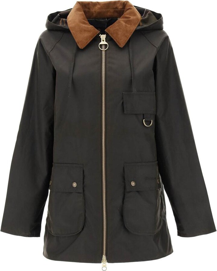 Barbour 'highclere wax' jacket ShopStyle