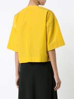 Thumbnail for your product : Jil Sander collarless cropped jacket