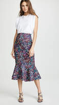 Thumbnail for your product : Saloni Portia Midi Skirt