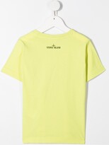 Thumbnail for your product : Stone Island Junior compass logo-print cotton T-shirt