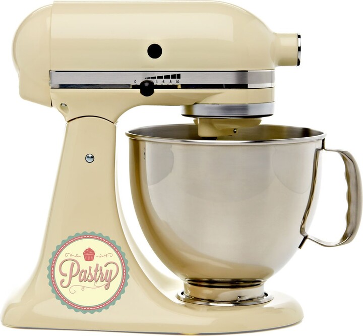 Pastry Baking Bakery Kitchenaid Mixer Mixing Machine Decal Art Wrap