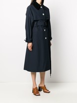 Thumbnail for your product : Prada Single-Breasted Belted Trench Coat