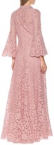 Thumbnail for your product : Valentino embellished floral-lace gown