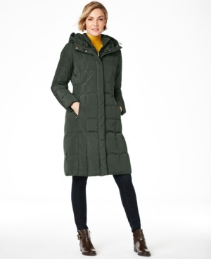 cole haan layered down puffer coat