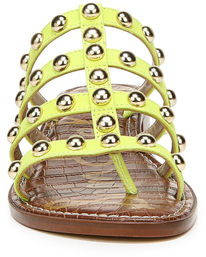 sam edelman juniper studded gladiator slide sandal