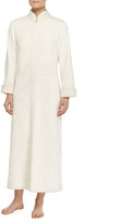 Thumbnail for your product : Natori Faux-Sherpa Zip-Front Caftan, Warm White