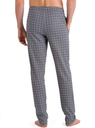 Hanro Basil Diamond-Pattern Knit Lounge Pants