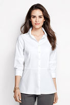 Thumbnail for your product : Lands' End Women's 3/4-sleeve Peplum Shirt