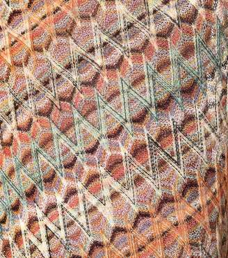 Missoni Knitted wool-blend scarf