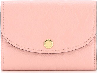 💜RARE AUTH LV MARI LOU COMPACT WALLET💜  Compact wallets, Wallet, Louis  vuitton pink