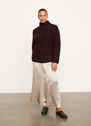 Vince Aran Raglan Mock Neck Sweater