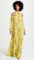 Thumbnail for your product : Self-Portrait Floral Printed Maxi Dress