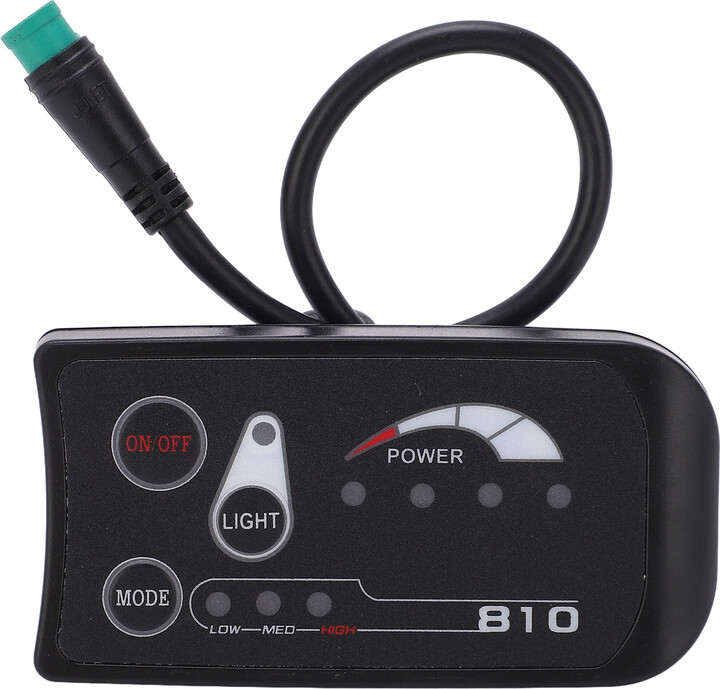 Keenso Electric Bicycle LED Display Control Panel 36V 48V S810 LED Display Meter for Electric Bike Modification Waterproof Interface