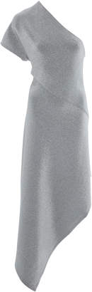 Rosetta Getty M'O Exclusive Asymmetric Cutout Jersey Midi Dress