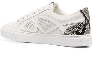Sophia Webster Wing-Applique Low-Top Trainers