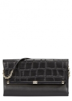 Thumbnail for your product : Diane von Furstenberg Womens Clutches 440 Large Black Leather Envelope Clutch