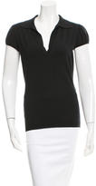 Thumbnail for your product : Burberry Silk Collared Top