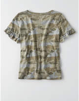 Thumbnail for your product : American Eagle AE Soft & Sexy Ruffle Sleeve T-Shirt
