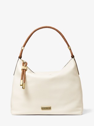 lexington medium pebbled leather shoulder bag