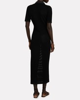 Thumbnail for your product : Solid & Striped Leigh Knit Polo Midi Dress