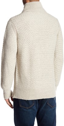 Billy Reid Basketweave Pullover Sweater