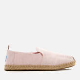 Thumbnail for your product : Toms Women's Deconstructed Alpargata Chambray Espadrilles - Blossom