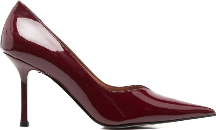 Castagna 85mm Anya pointed-toe pumps