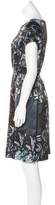 Thumbnail for your product : Prada Mixed Print A-Line Dress
