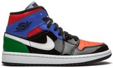 Thumbnail for your product : Jordan Mid SE "Multicolor Patent" sneakers