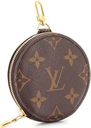 Authentic Louis Vuitton Limited Edition Totem Round Coin Purse Monogram  Canvas