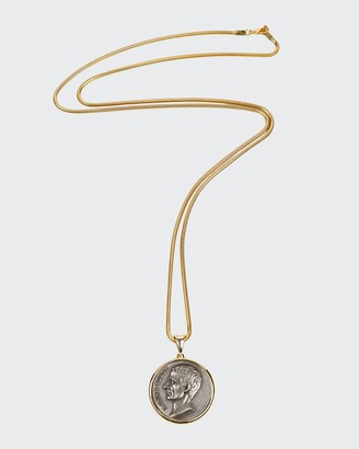 Ben-Amun Roman Coin Pendant Necklace