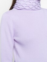 Thumbnail for your product : Temperley London Honeycomb Knit Rollneck Jumper