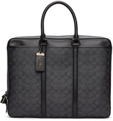 Thumbnail for your product : Coach 1941 Black Metropolitan Slim Briefcase
